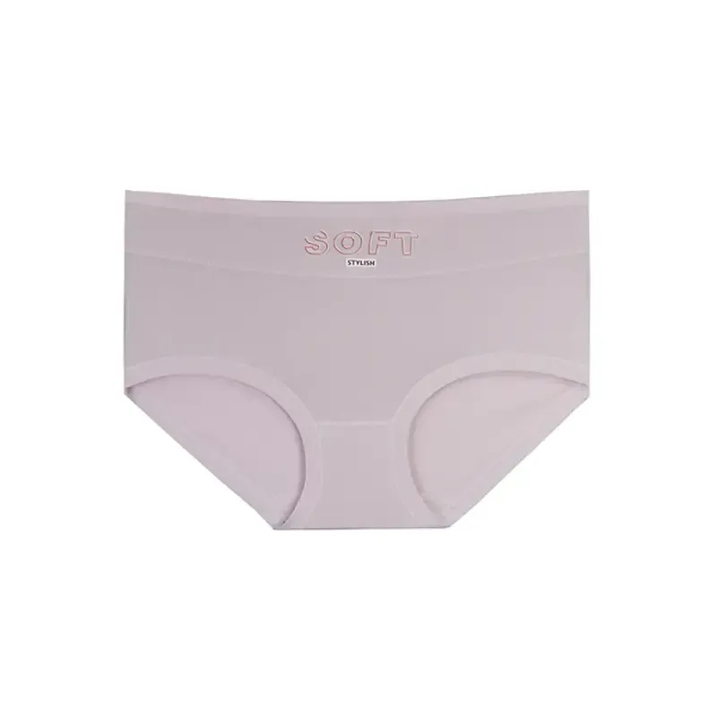 شورت زنانه اسلیپ نخ و پنبه کمر و بغل پهن طرح SOFT سایز فری سایز