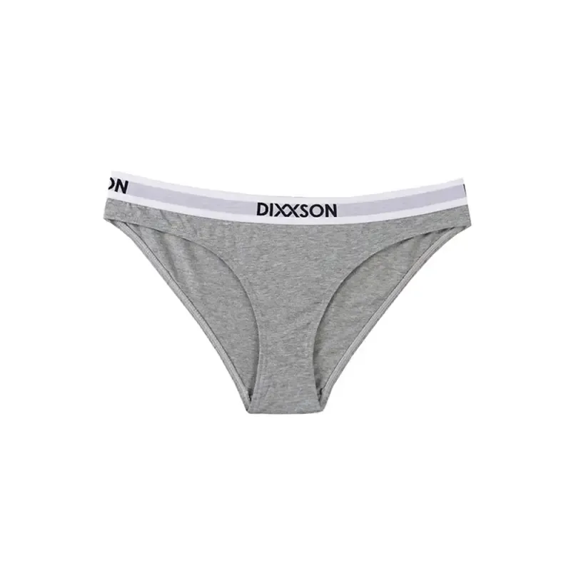 شورت زنانه نخ و پنبه ملانژ مدل بکلس فانتزی اسپرت DIXXSON
