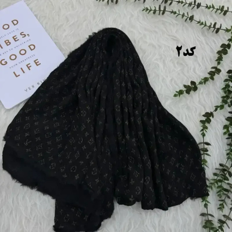 شال پاییزه پوم دار وارداتی کد 968 بدون آبرفت و رنگ رفت