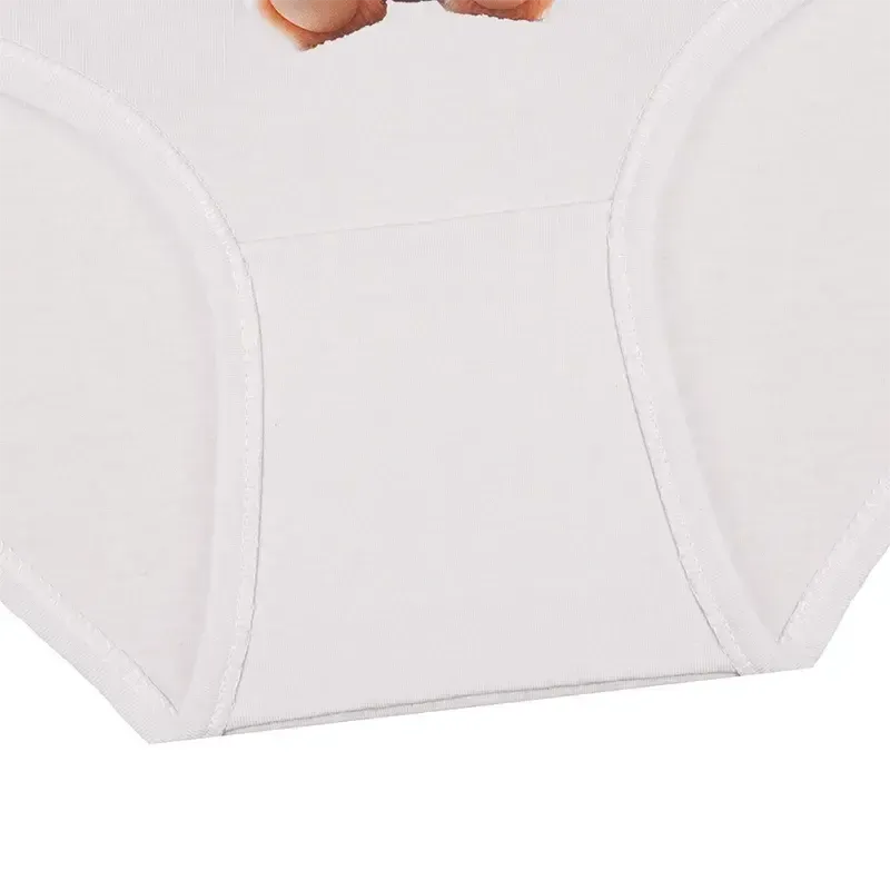 شورت اسلیپ زنانه نخی طرح خرس و پاپیون سایز 3XL برند میس