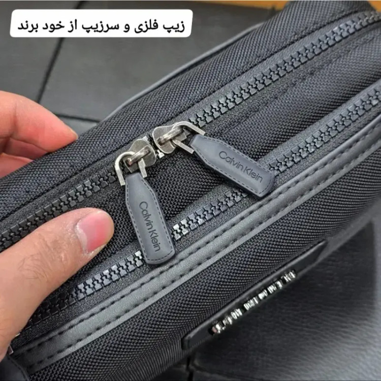 کیف دوشی و دستی اسپرت کلوین کلاین مدل 3 کاره برزنتی آبگریز