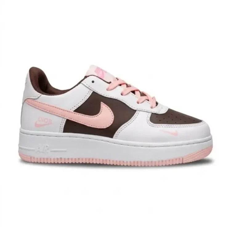 کفش اسپرت زنانه نایک دیور طرح ونس رنگ سفید صورتی