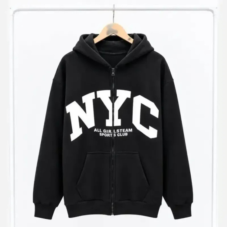 سویشرت NYC داخل کرکی فری سایز